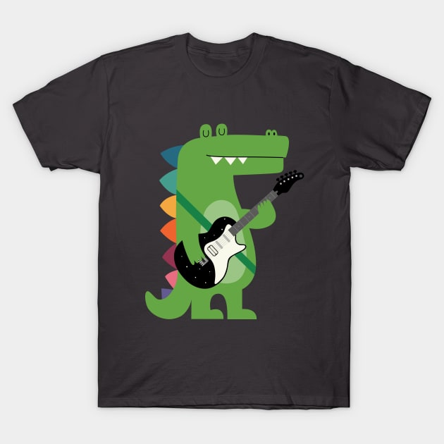 Croco Rock T-Shirt by AndyWestface